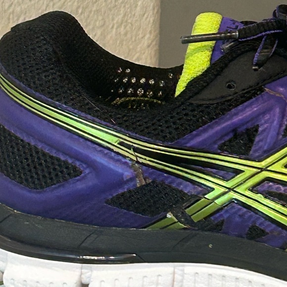 Asics Gel Neo 33 Women's Size 8.5 Black Mesh Lace Up Running Shoes T272N - Picture 7 of 13